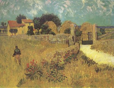 Vincent Van Gogh Farmhous in Provence (nn04) china oil painting image
